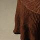 Wicker Ghost Drapery Side Table or Stand 1970s
