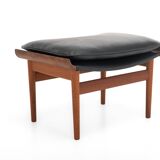 Bwana Lounge Chair and ottoman by Finn Juhl for France & Son, Denmark, 1960s