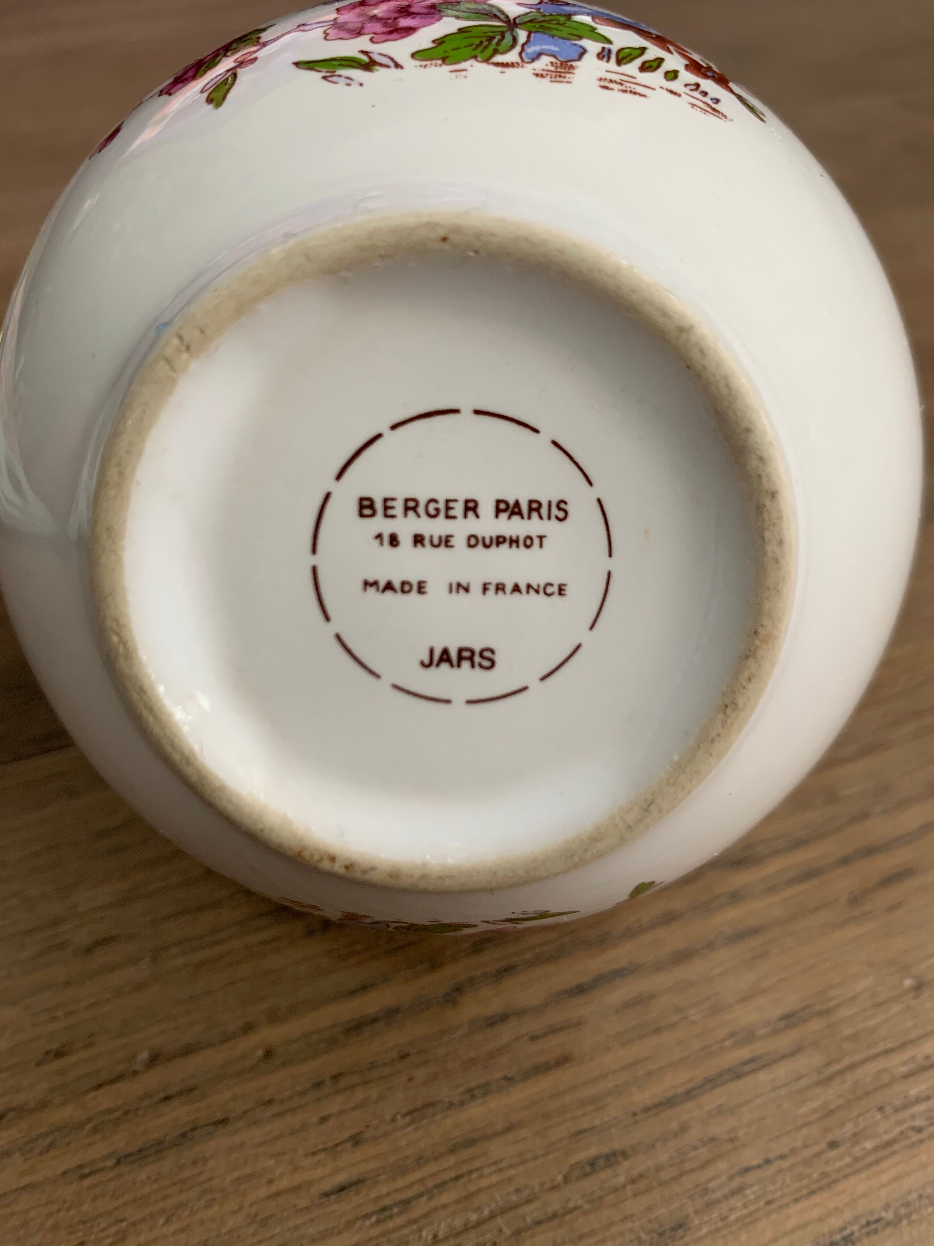 Genuine Vintage Berger Paris Lamp