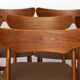 Set of 8 Schiønning & Elgaard Chairs – 1960s Danish Design for HS Møbler