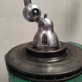 Workshop lamp Jieldé 2 industrial arm patina graphite rifle barrel