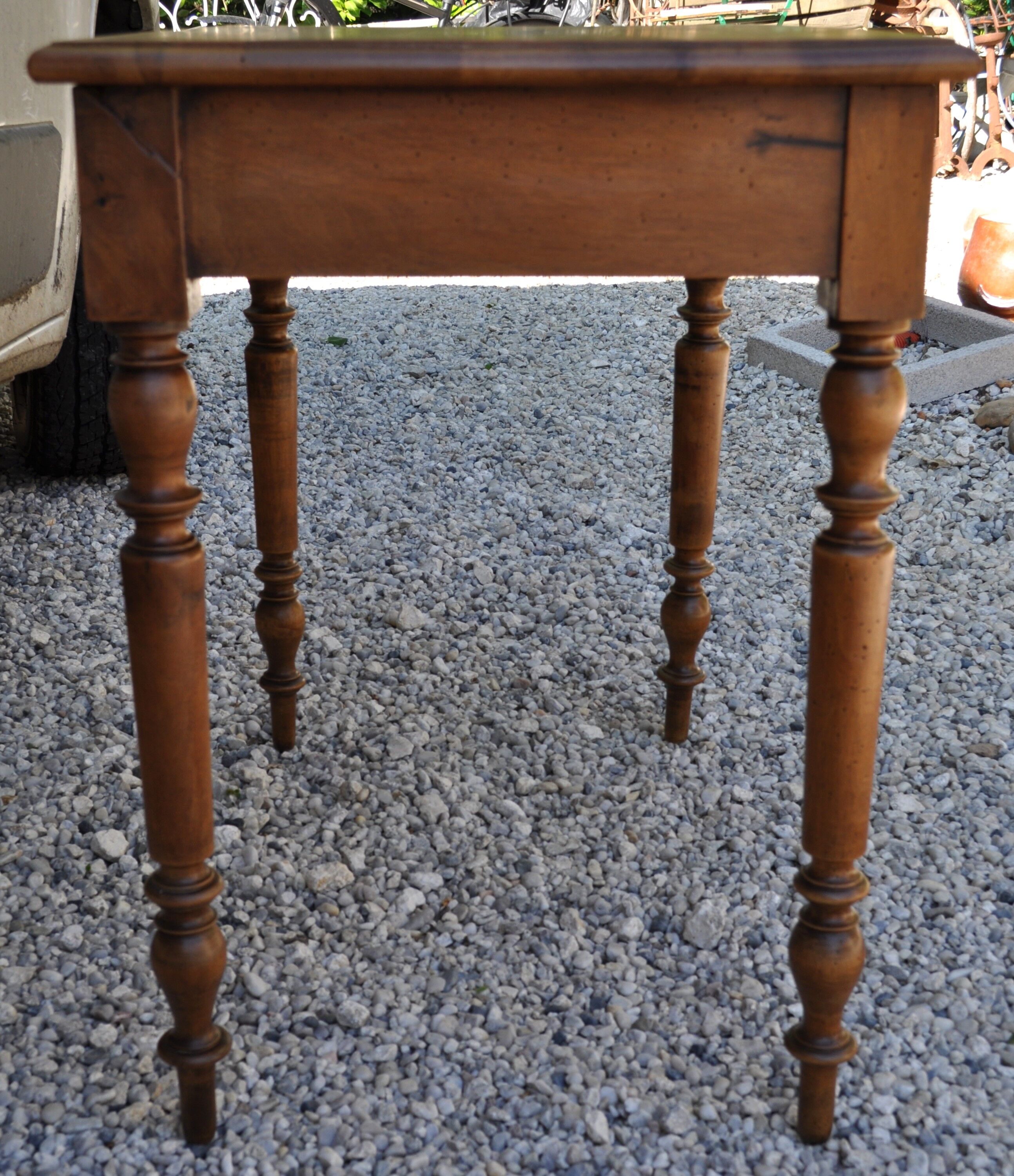Old walnut desk