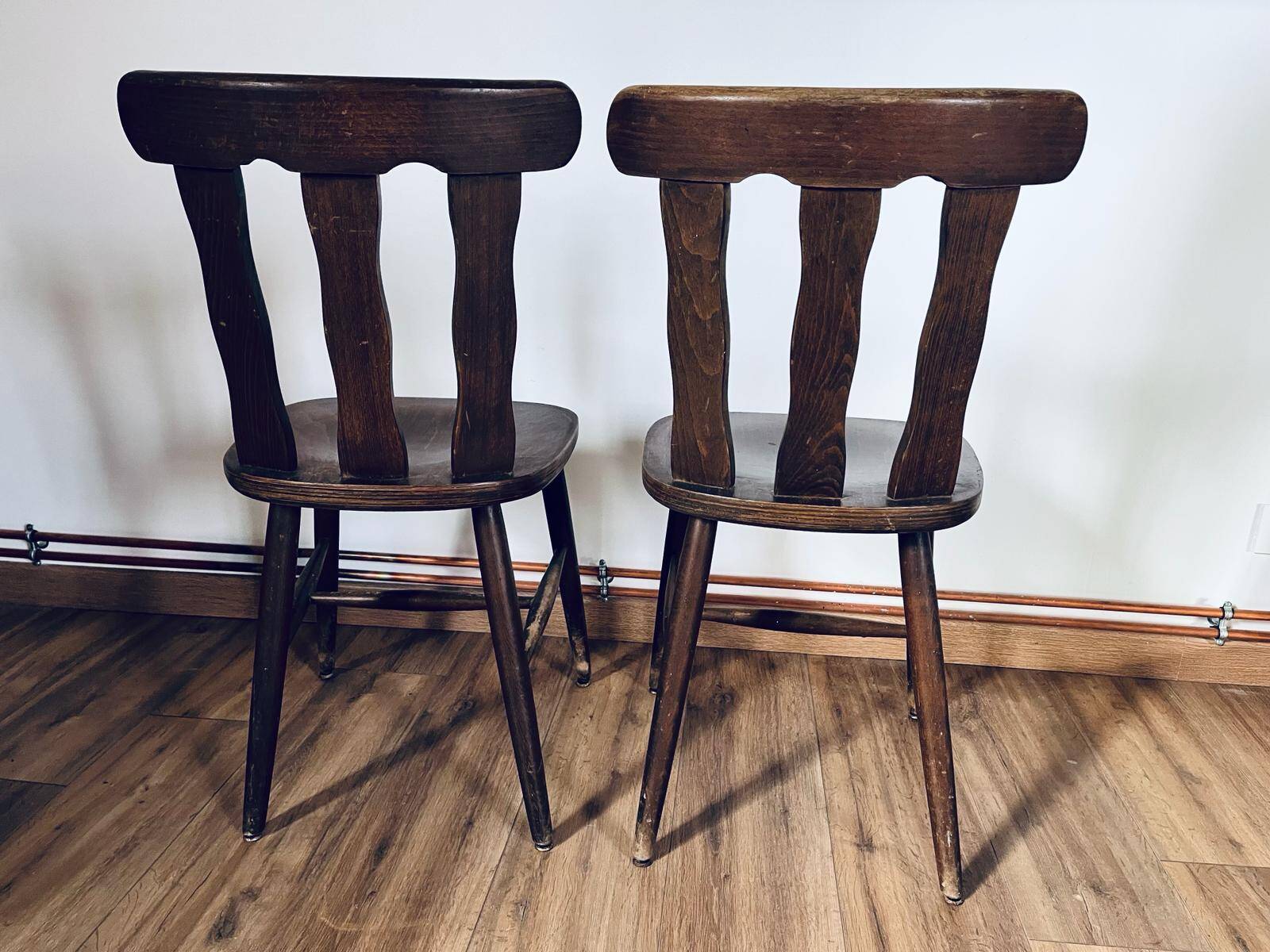 Pair of bistro chairs