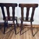 Pair of bistro chairs