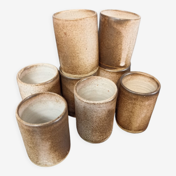 Mini stoneware cups