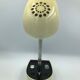 Vintage space age style alarm lamp with articulated arm 60s