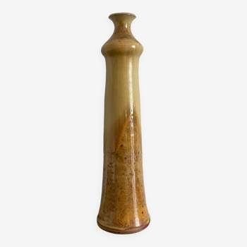 Vase soliflore en grès vintage