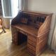 Antique American desk with curtain – original model from the 1920s/30s.