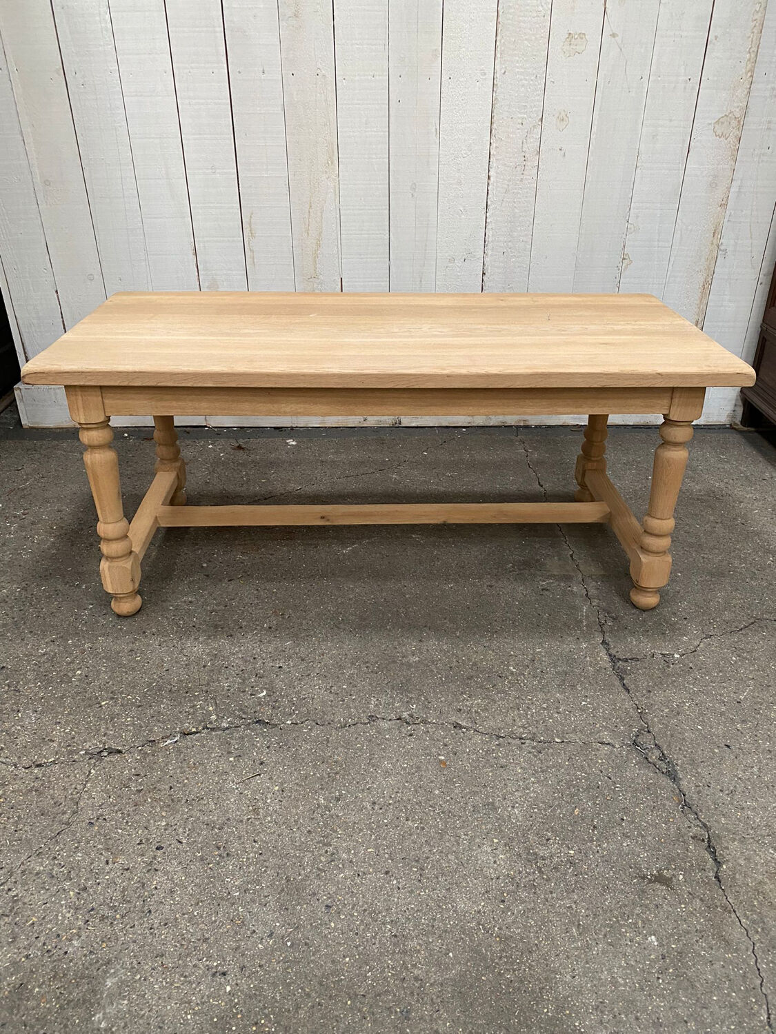 Farmhouse table stripped and restored