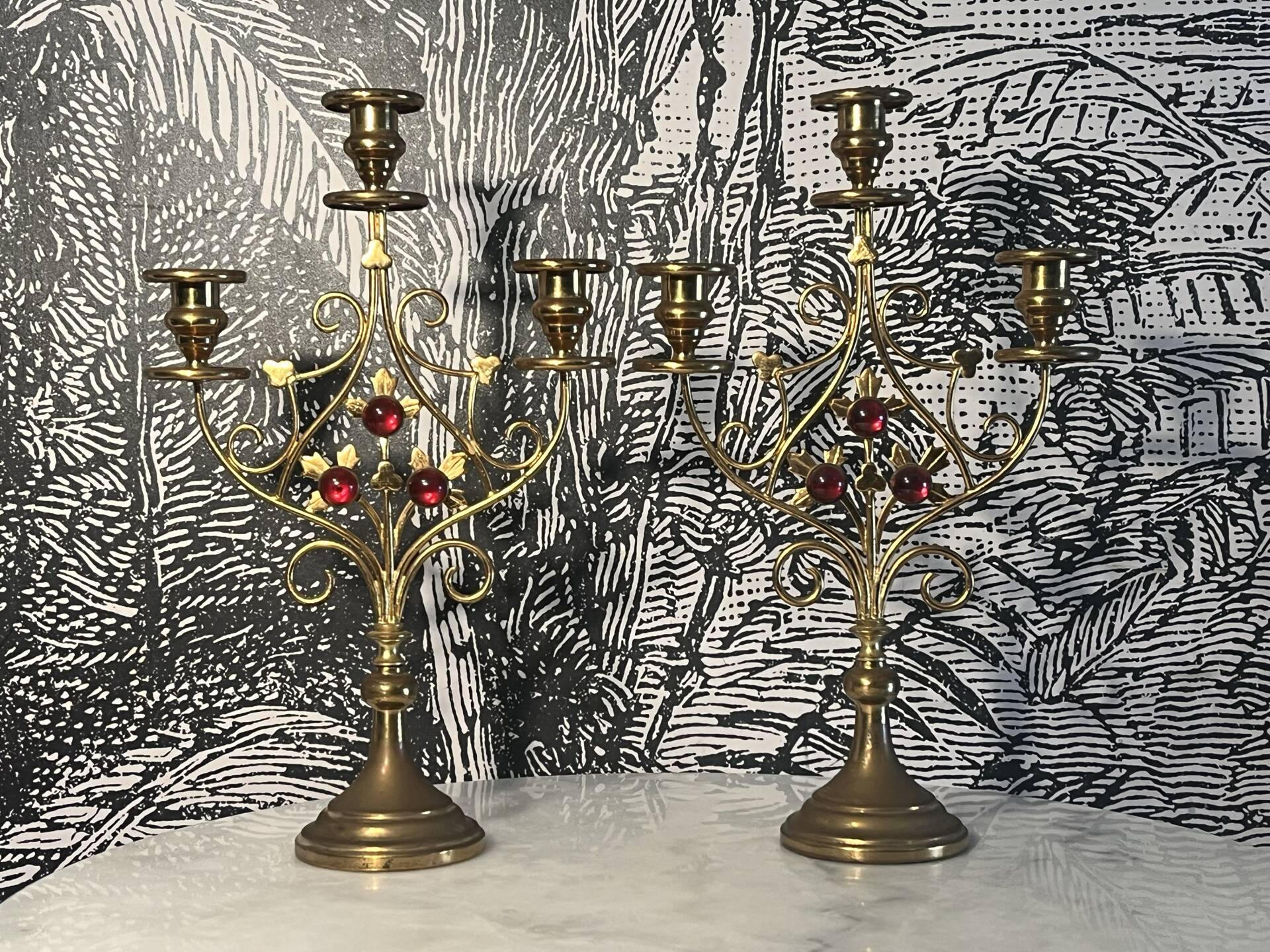 Pair of candlesticks 1900