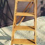 Vintage folding stepladder display 5 steps