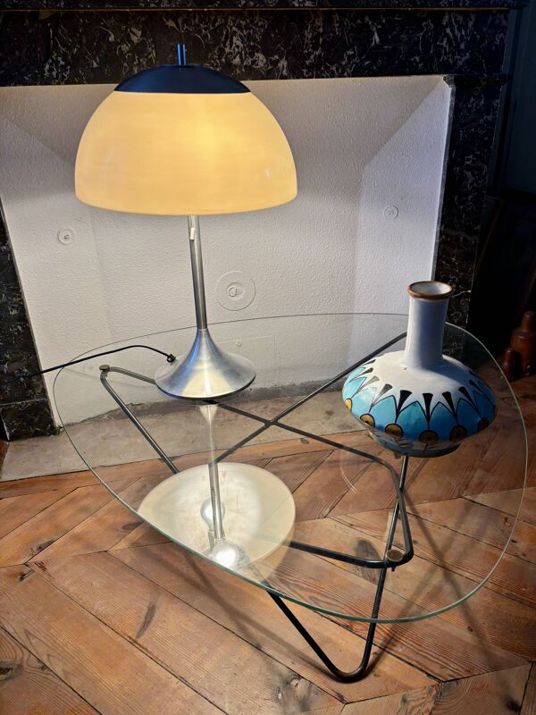 Lampe champignon Unilux design 1970