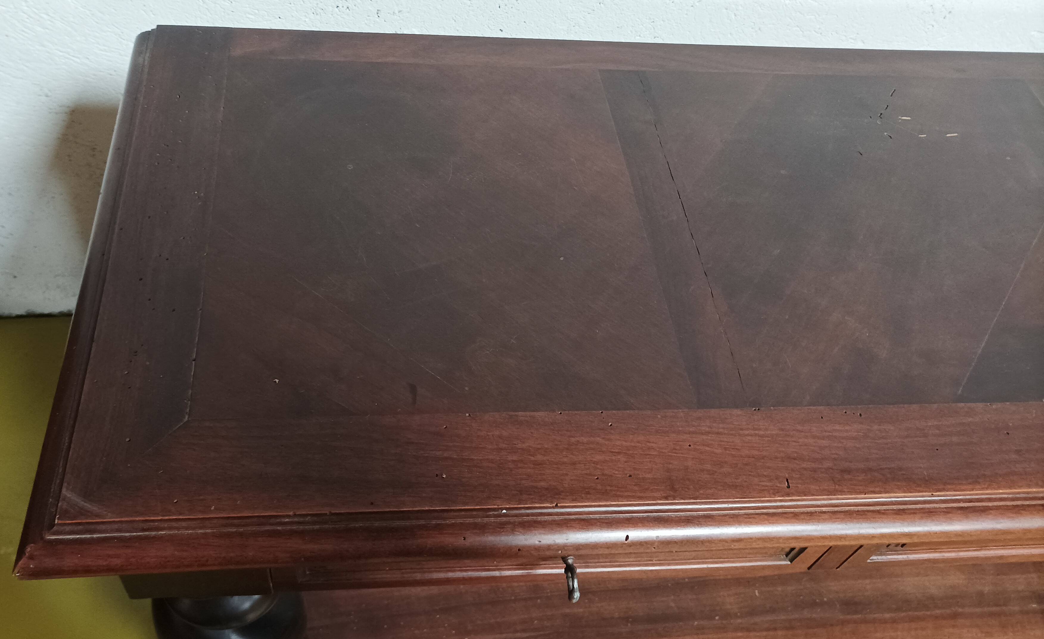 Louis XIII console in walnut