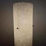 Suspension cylindrique granitée vintage 1970