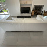 Designer leather sofa