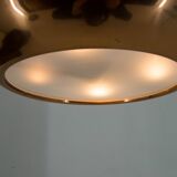 Bauhaus / Functionalist Copper Chandelier UFO, 1930s