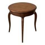 Ancien guéridon ou table d’appoint en bois style Louis XV