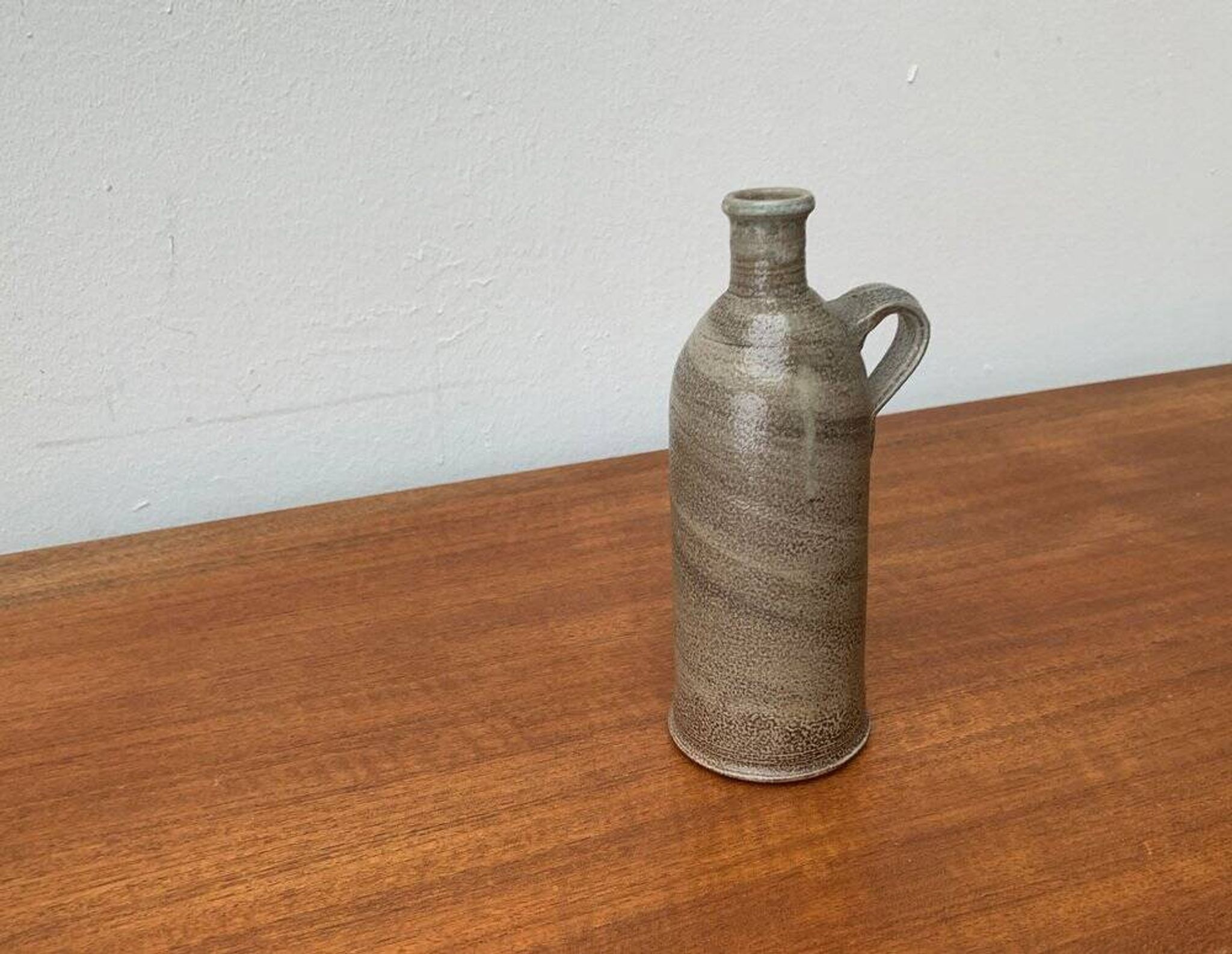 Mid-Century Minimalist Studio Pottery Carafe Vase, 1960s