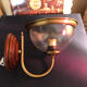Glass sconce brass gold