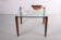 Peter Ghyczy salon table with wooden legs Model T 56/2