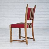 1970s, set 6 pcs of Danish dinning chairs, original good condition.