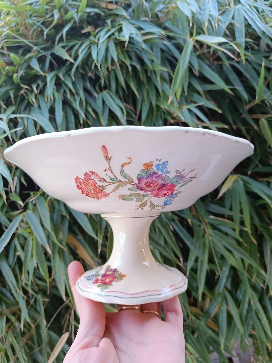 Longchamp iron earth compote bowl