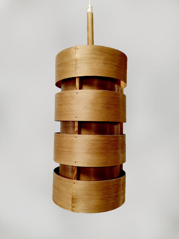 Suspension placage de pin vintage