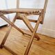Folding wooden chair
