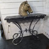 Bronze horse head, mid-20th century