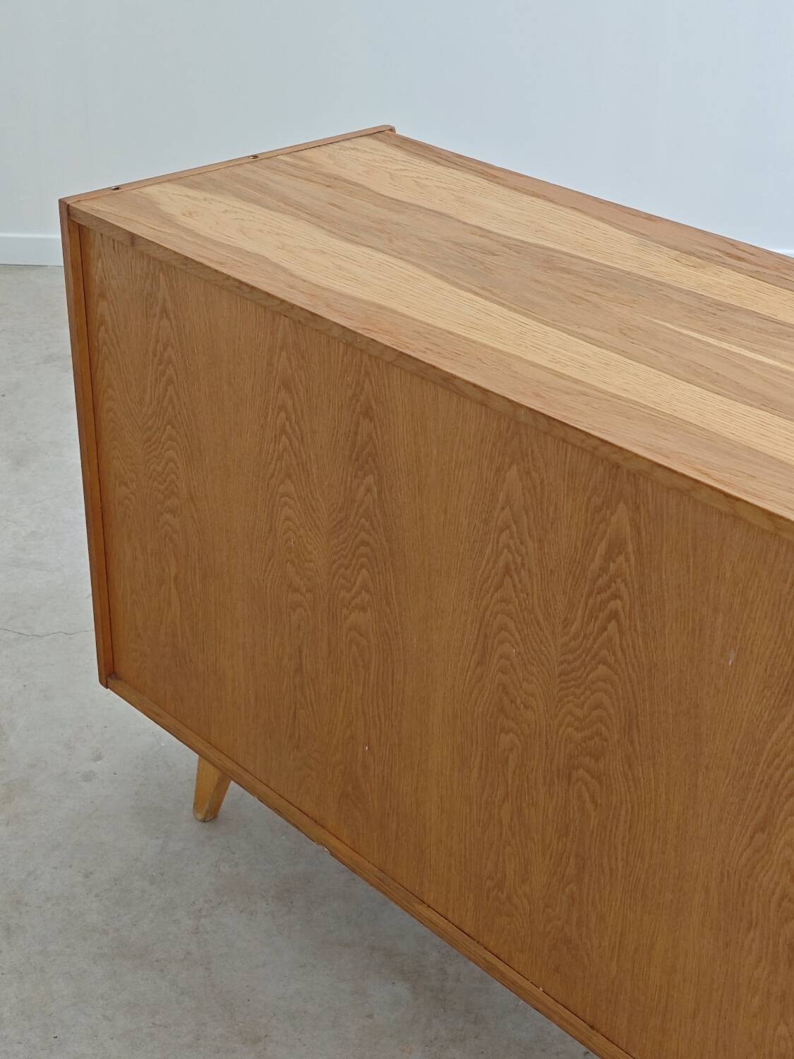Yellow U 452 Commode Sideboard by Jiri Jiroutek for Interier Praha 1960