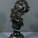 Bronze “Laughing Child”, signed A.Injalbert – Late 19th century