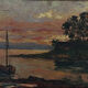 "Sunset on the shore" by Dimitri Vazine