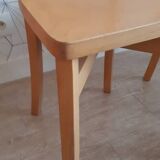 Lot de 2 chaises bistrot en bois clair
