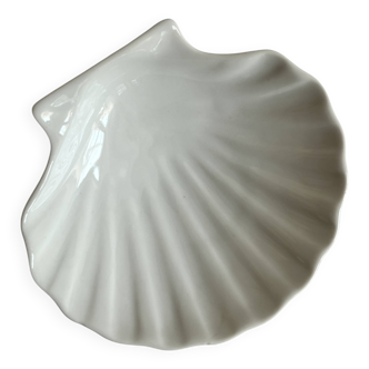 Vide poche coquillage en porcelaine
