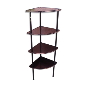 Etagere d’angle vintage 1960