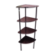 Etagere d’angle vintage 1960 formica 4 plateaux