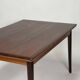 Table scandinave en palissandre année 60