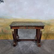 Console en acajou de style napoléon III