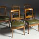 Set of 5 dining chairs