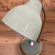 Ancienne lampe vintage metal vert, années 60', déco pop