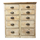 10-drawer wooden chest of drawers