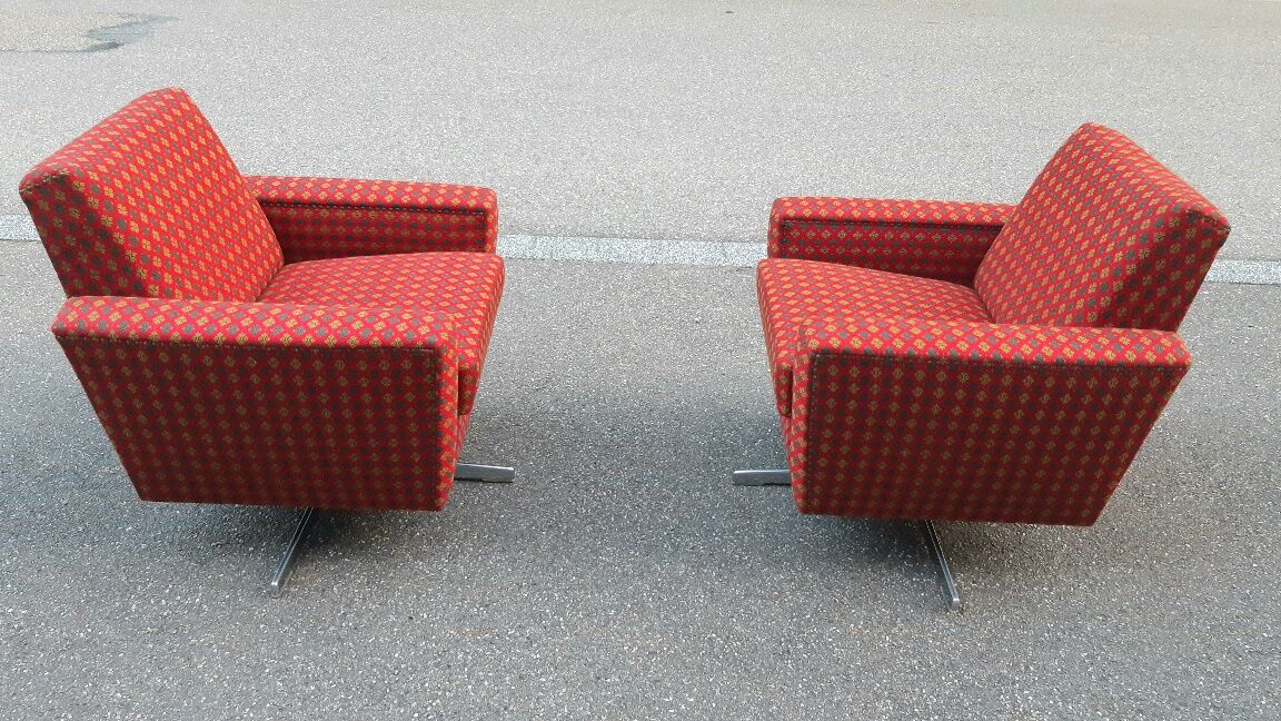 Vintage swivel chairs
