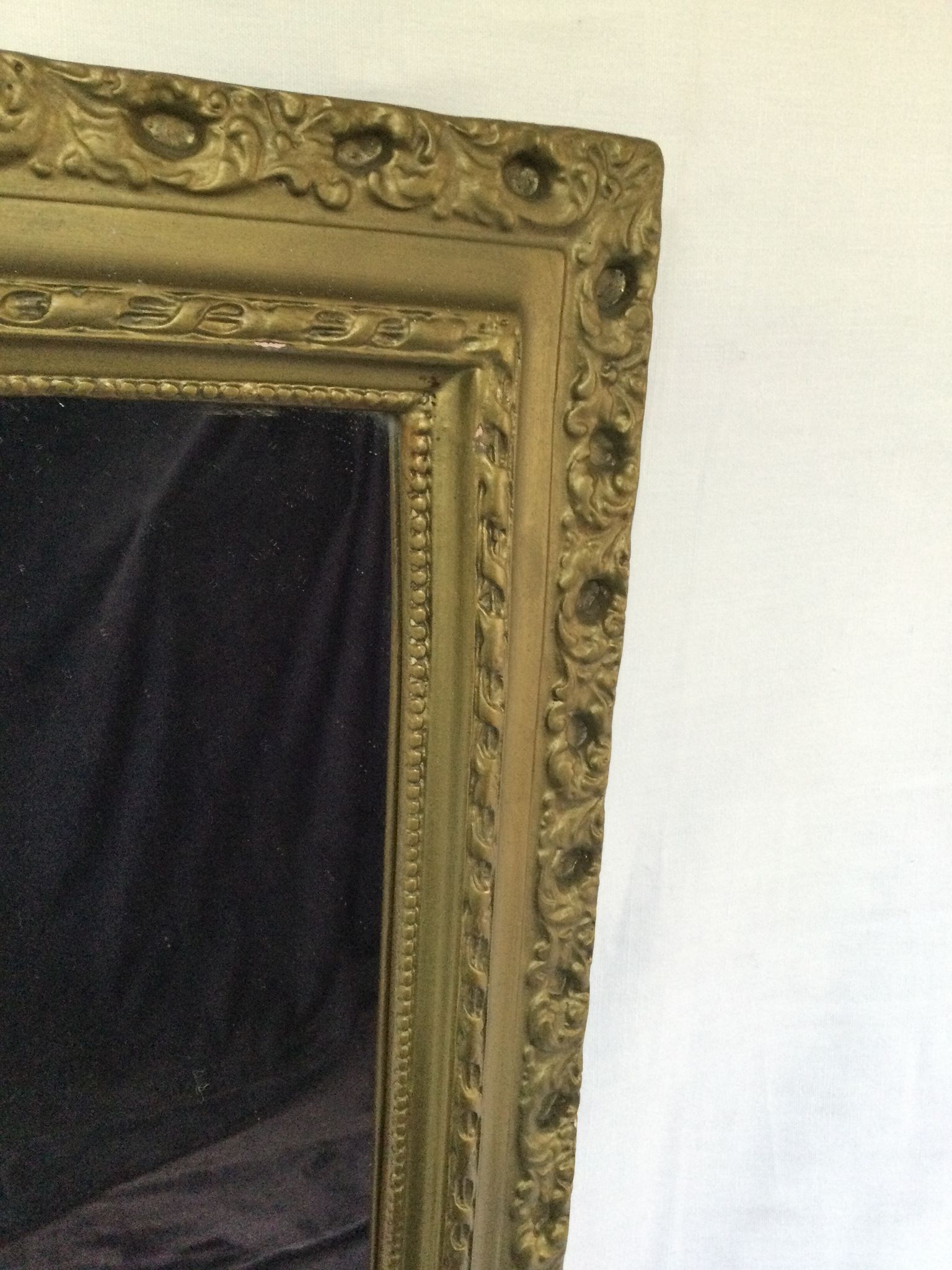 Miroir doré