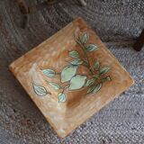 Empty lemon pocket appetizer dish Italy