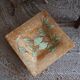 Empty lemon pocket appetizer dish Italy