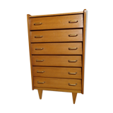 Vintage 1960s light wood clothing