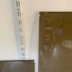TV storage unit in chrome steel and vintage glass 1970