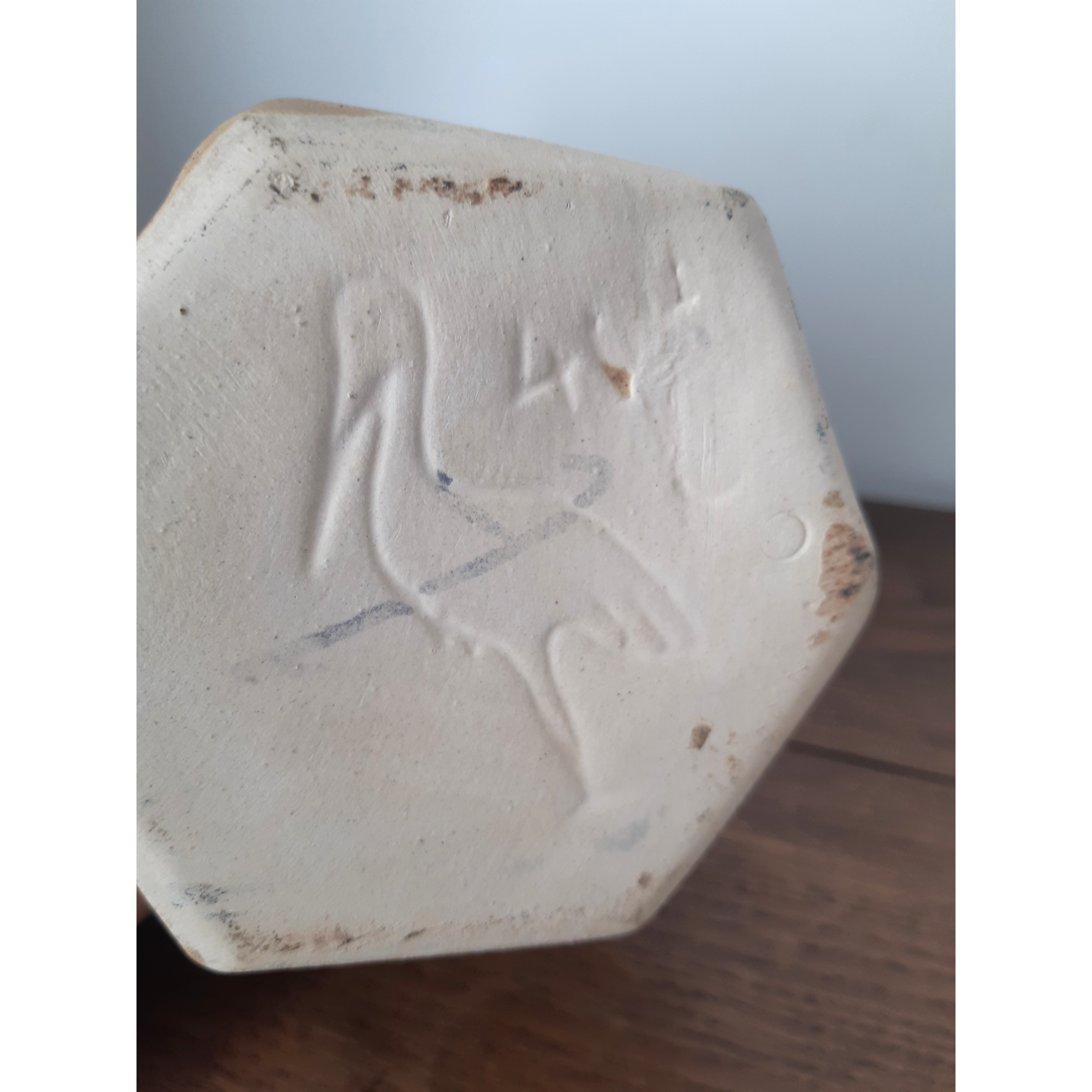 Vintage sandstone carafe