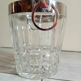 Champagne bucket in crystal 70s