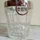 Champagne bucket in crystal 70s